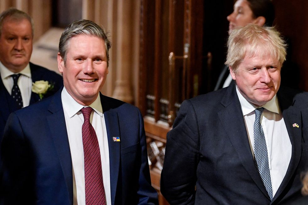 Starmer and Johnson