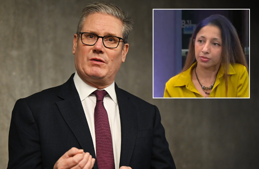 Starmer and Khadija Khan