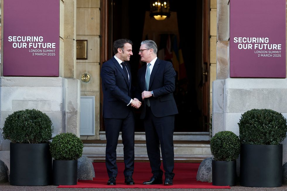Starmer and Macron