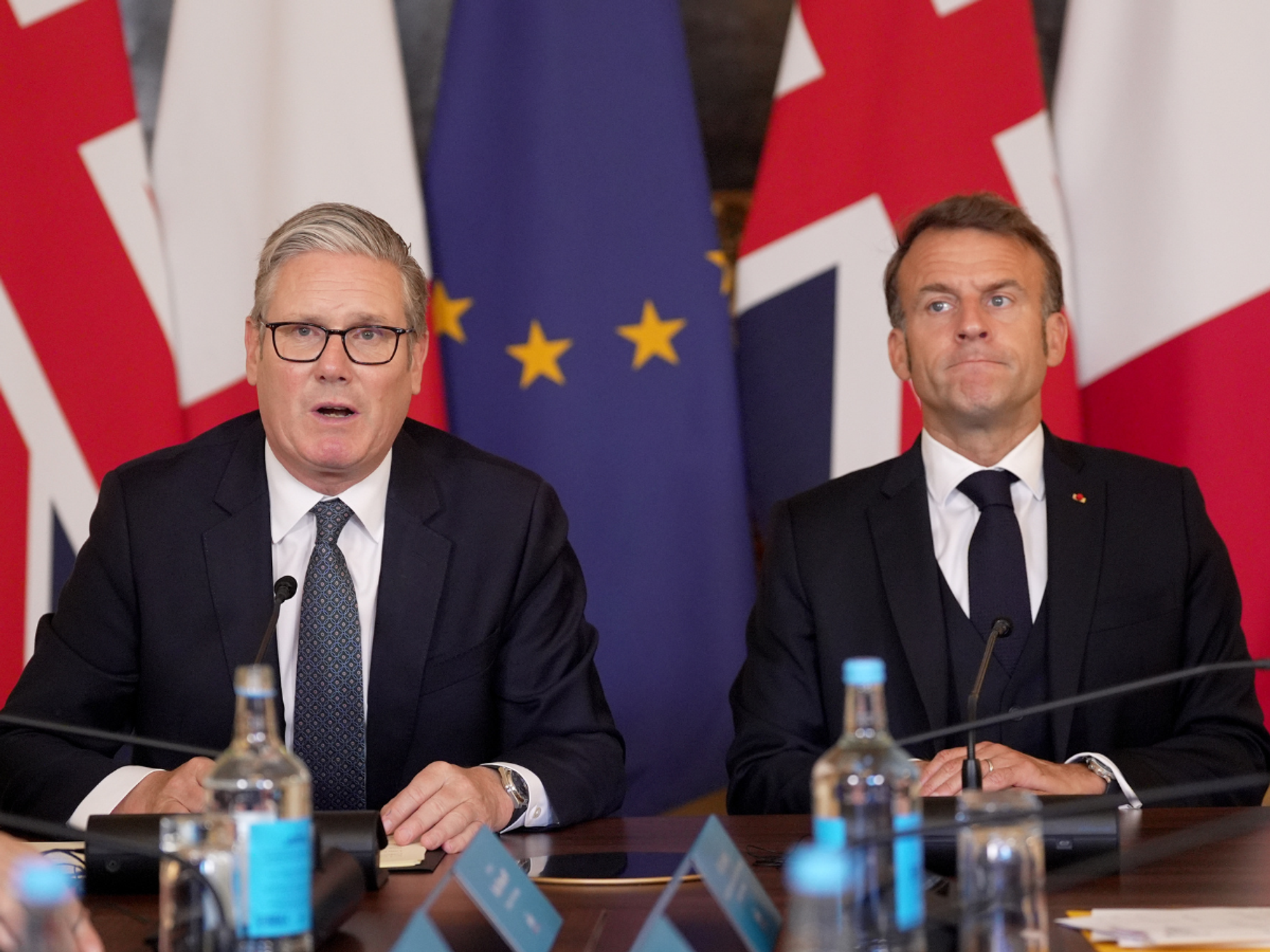 Starmer and Macron