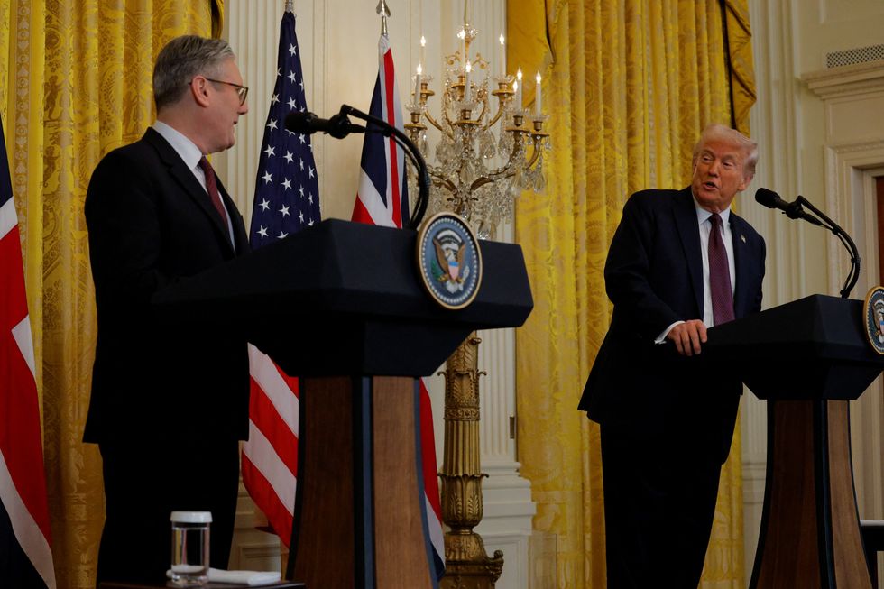 Starmer and Trump