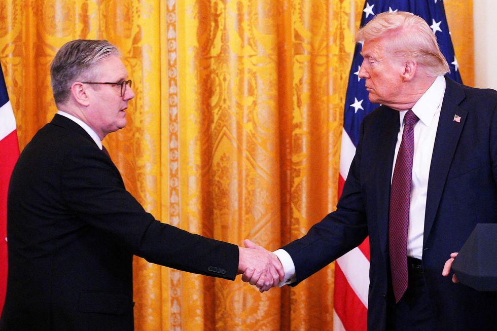 Starmer and Trump