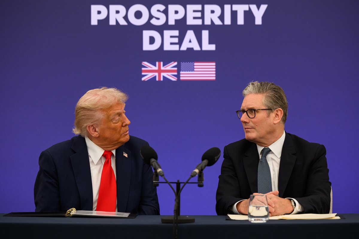 Starmer and Trump