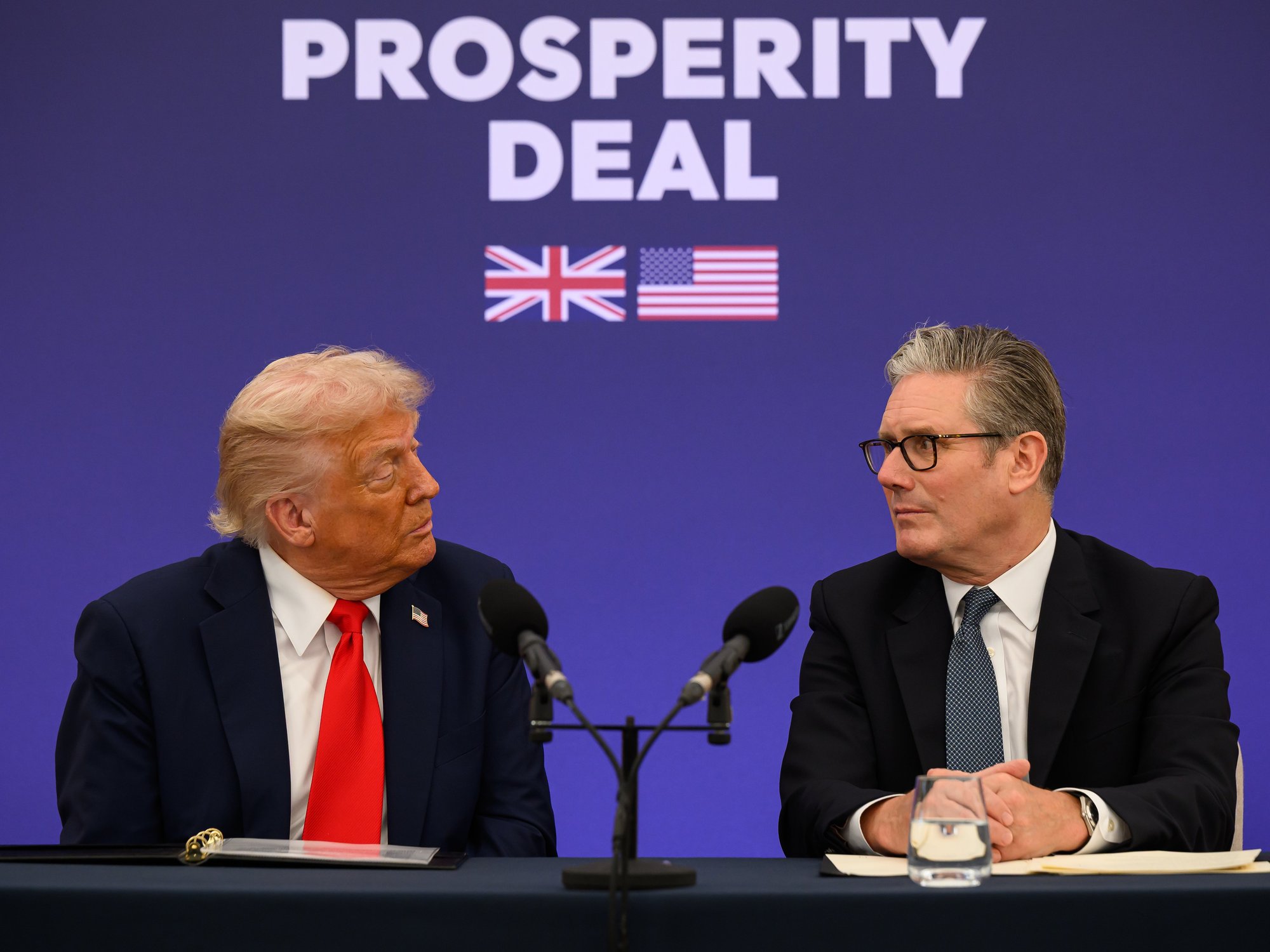 Starmer and Trump