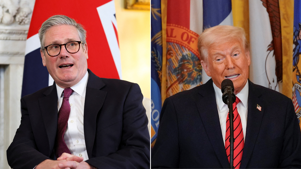 Starmer and Trump