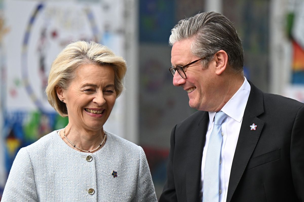 Starmer and Von der Leyen