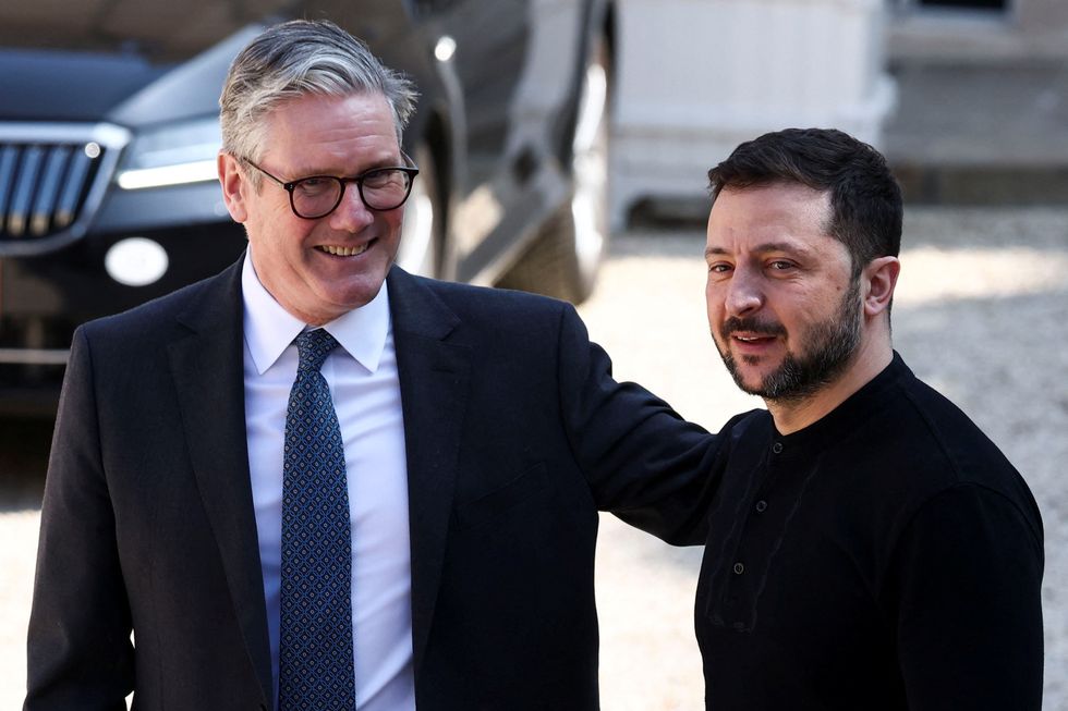Starmer and Zelensky