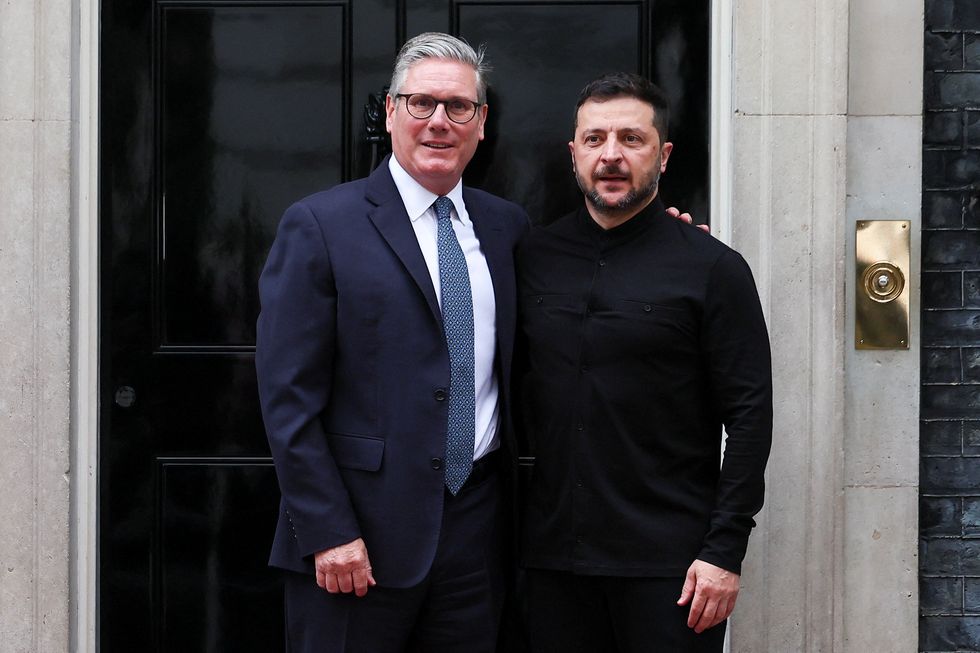 Starmer and Zelensky