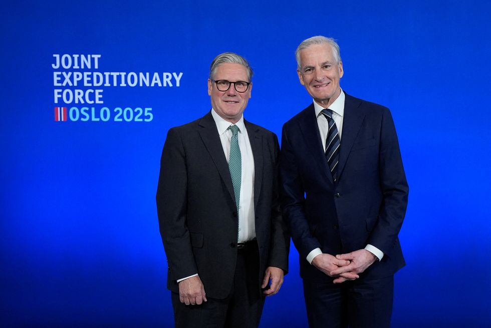 Starmer arrives in Oslo