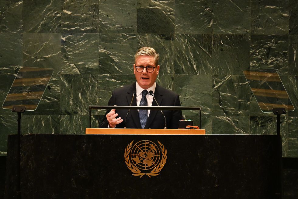 Starmer at UN
