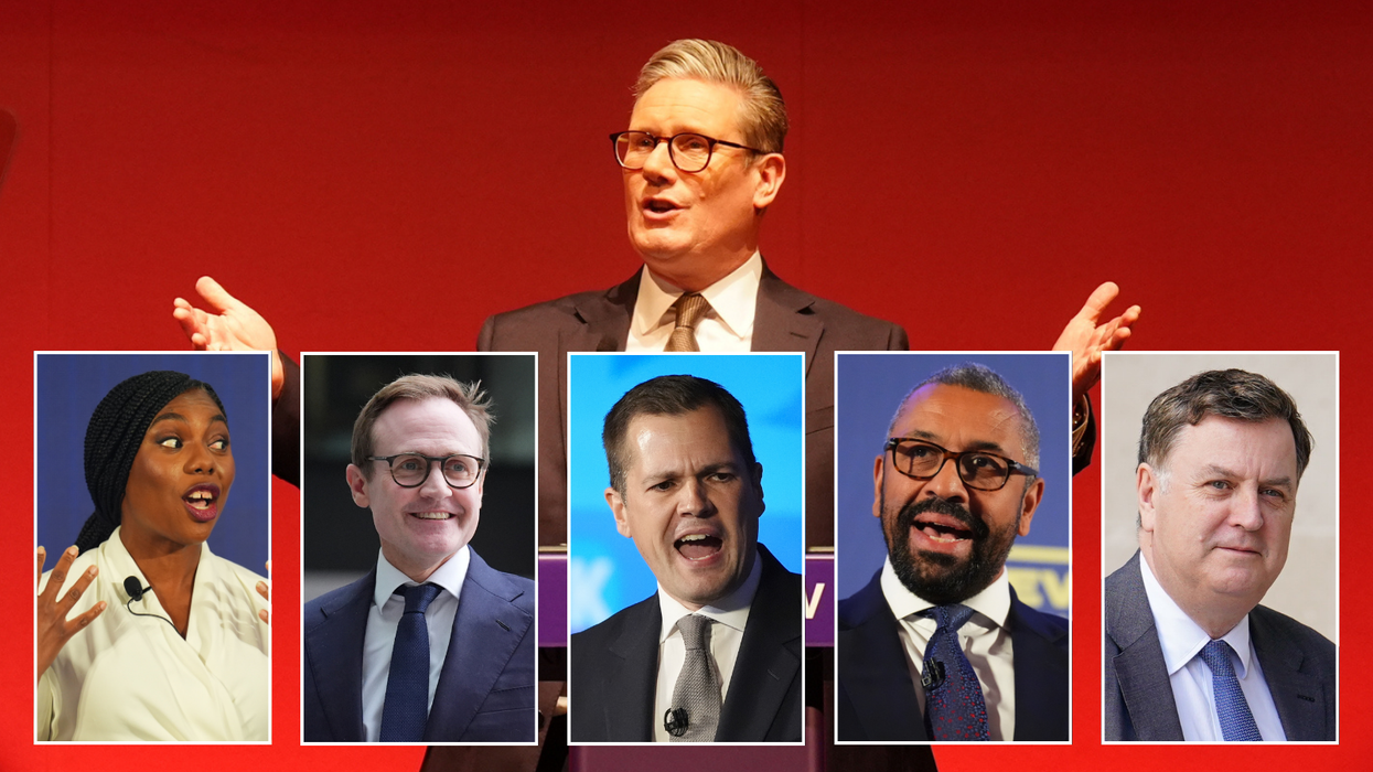 Starmer/Badenoch/Tugendhat/Jenrick/Cleverly/Stride