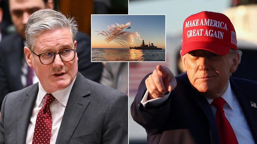 Starmer/Chemring defence system/Trump