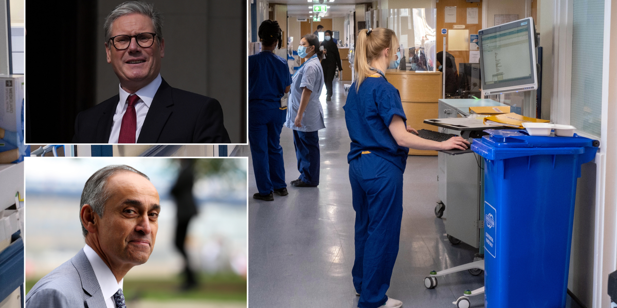 NextImg:NHS review to urge Starmer to spend BILLIONS on hospital buildings despite infrastructure budget raid