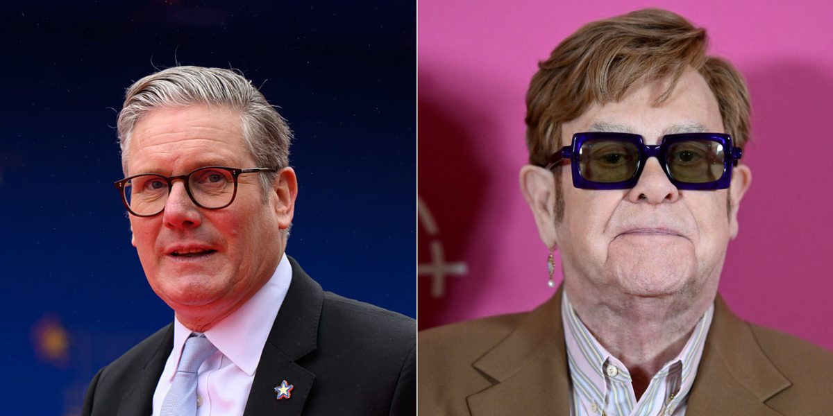 NextImg:Sir Elton John, 78, fumes Starmer needs to 'wise up' as he unleashes furious rant at 'losers' in government