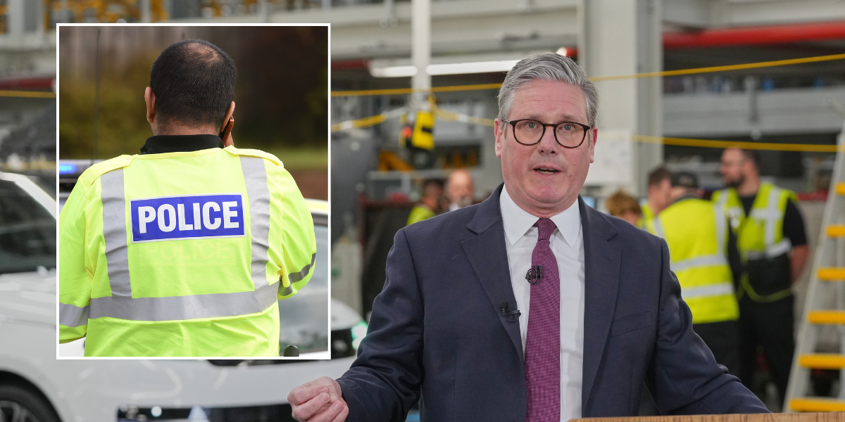 NextImg:Keir Starmer reveals plan for ‘putting thousands of bobbies back on the beat’