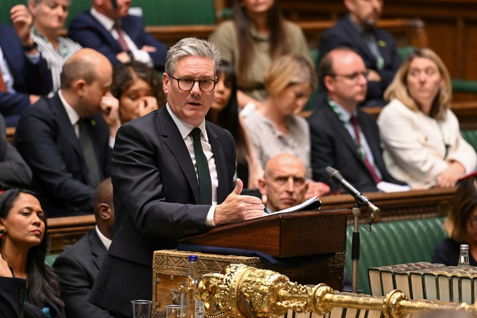 Starmer in Parliament
