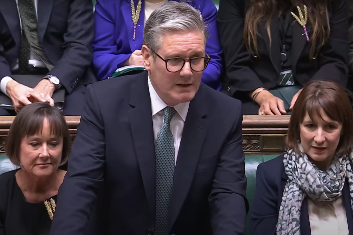 Starmer in PMQs