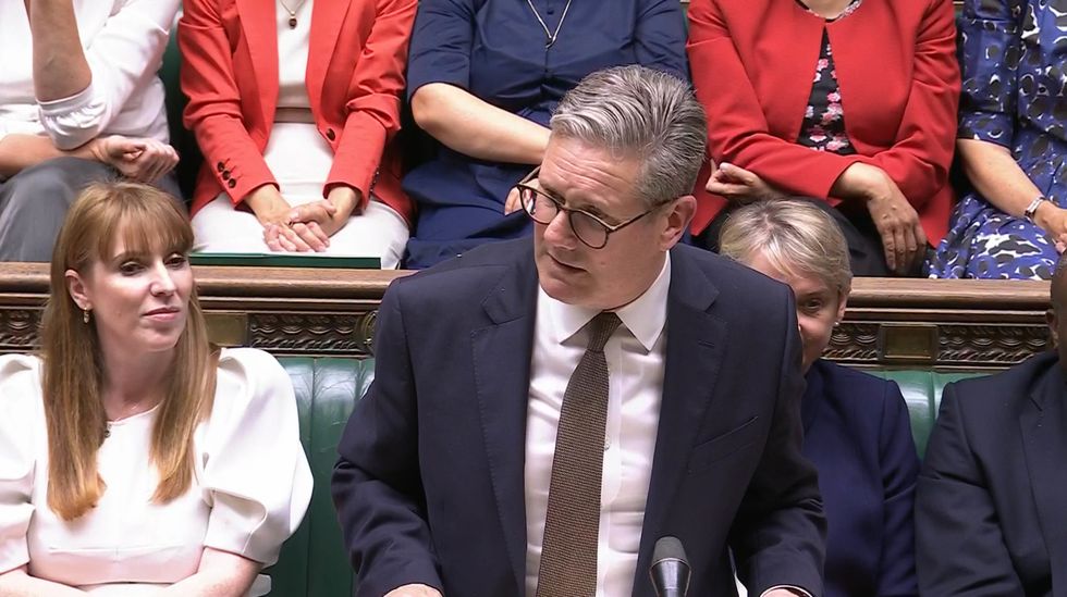 Starmer in the Commons