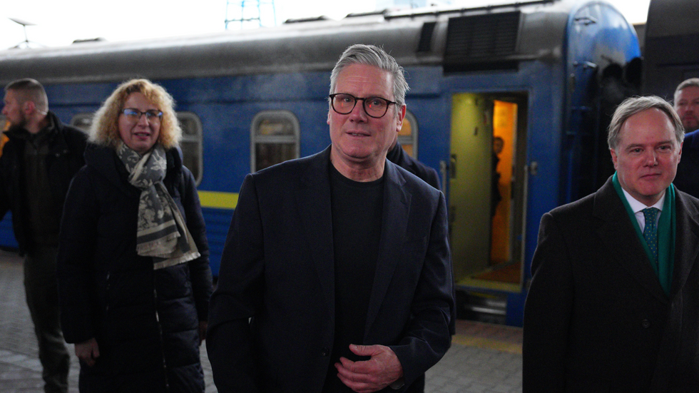 Starmer in Ukraine