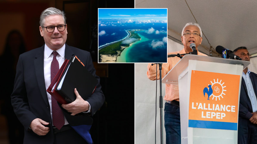 Starmer, Jugnauth, Chagos Islands