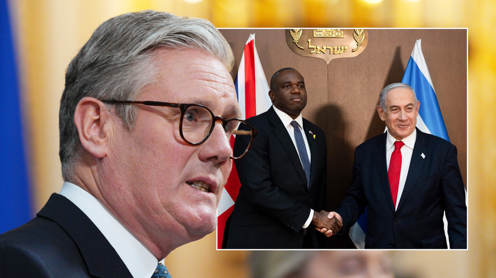 Starmer/Lammy and Netanyahu