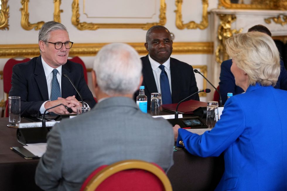 Starmer/Lammy/Ursula von der Leyen