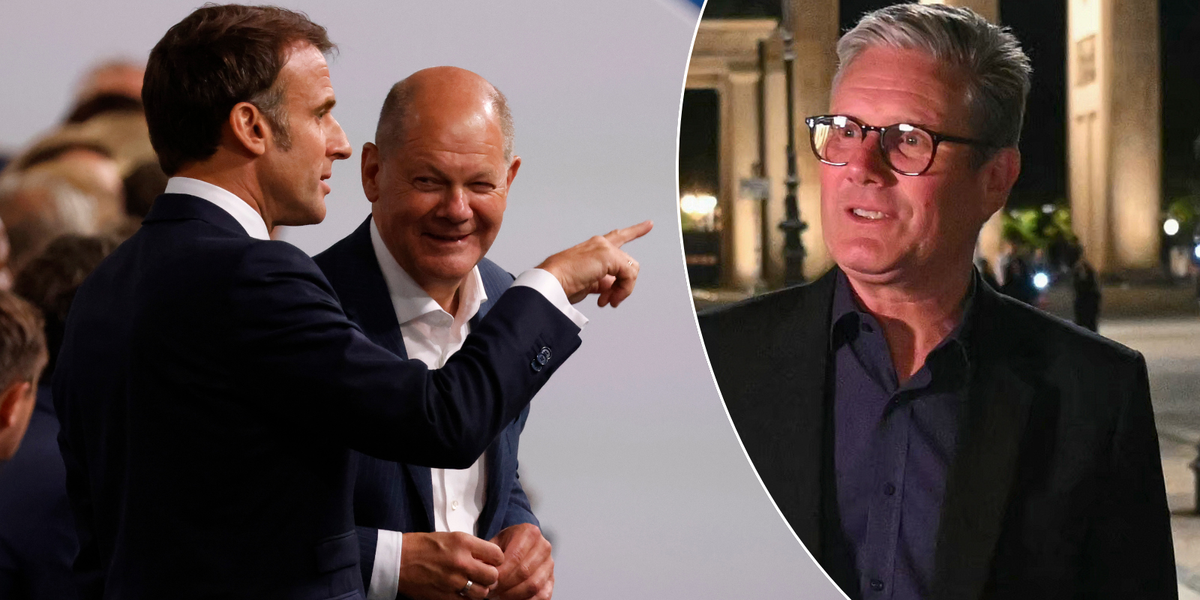 NextImg:Keir Starmer wants to 'turn a corner on Brexit' and 'fix broken relationships' with EU as he agrees new treaty with Germany