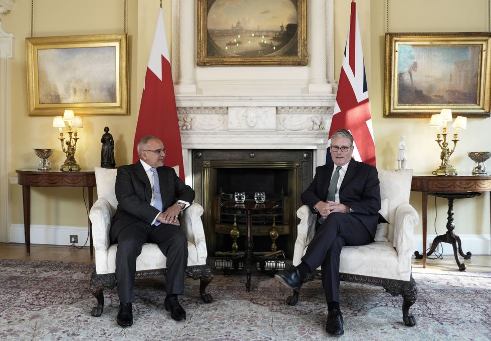 Starmer meets with the Crown Prince of Bahrain, Prince Salman bin Hamad Al Khalifau200b