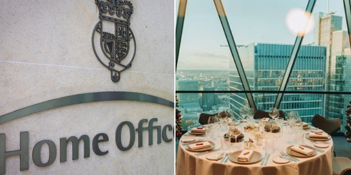 NextImg:Fury as Home Office officials spent more than £10k of taxpayer money on ONE meal at 'extravagant' London restaurant