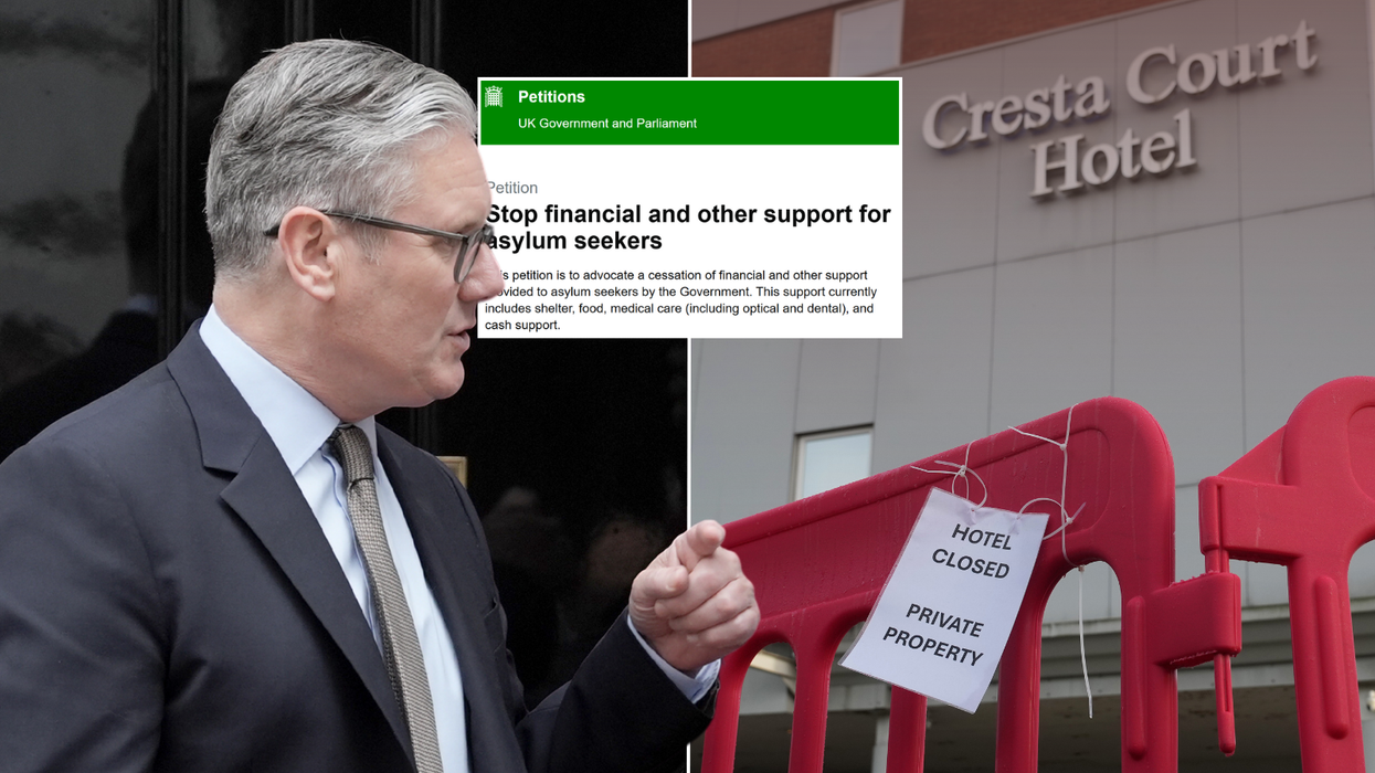 Starmer/Petition/Asylum hotel