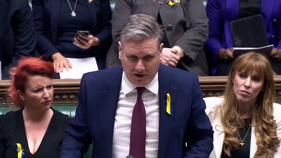 Starmer raised the mass sacking of P&O Ferries workers, asking 'what\u2019s the point of his (Boris Johnson\u2019s) Government?'