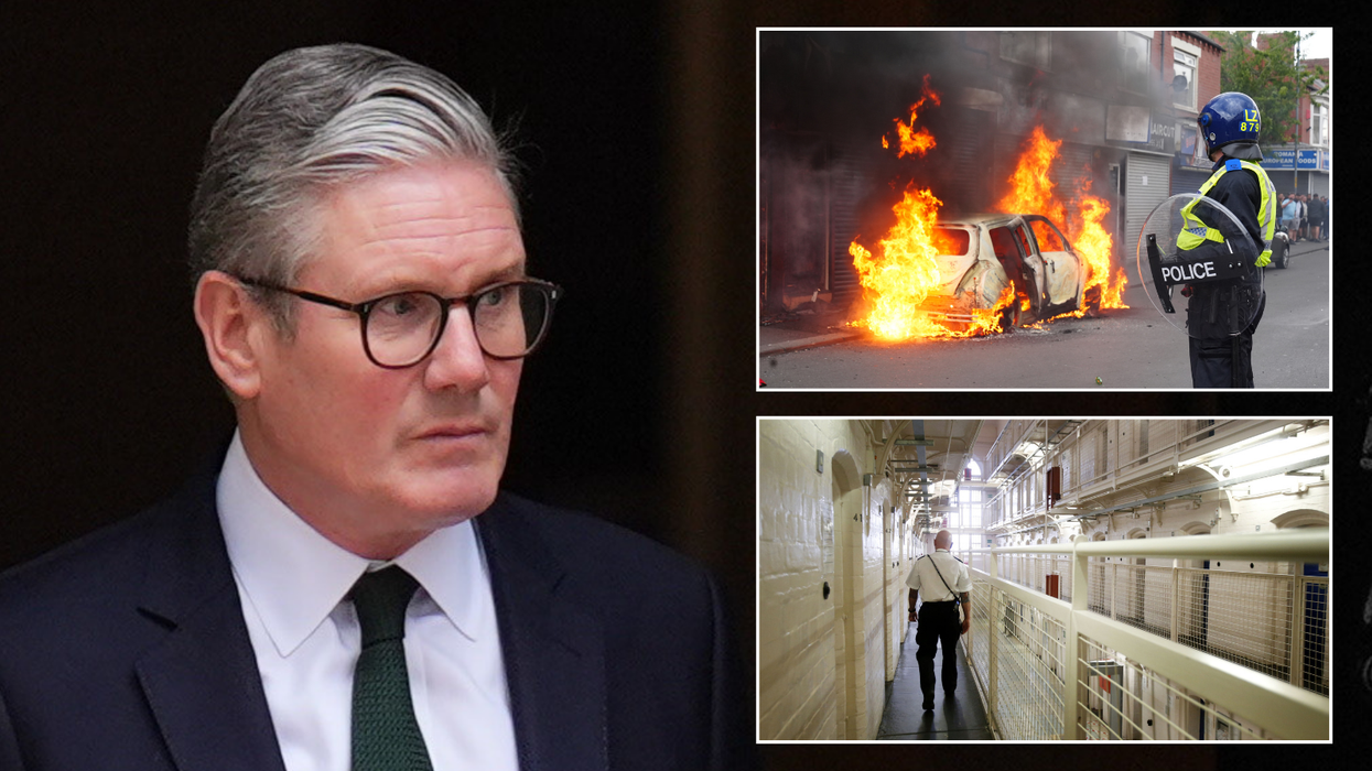 Starmer/riots/prison