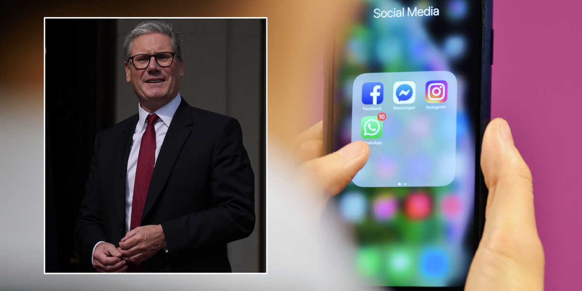 NextImg:UK could follow Australia in banning social media for young teenagers blaming inappropriate content for fuelling mental health crisis
