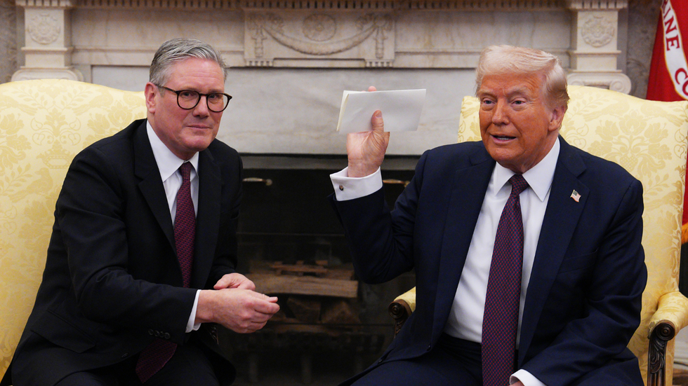 Starmer with Trump