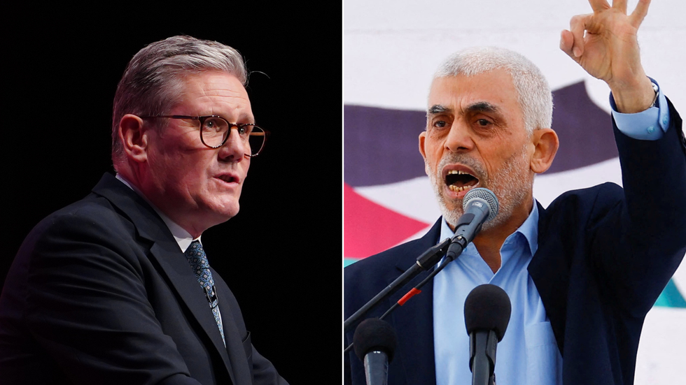 Starmer/Yahya Sinwar