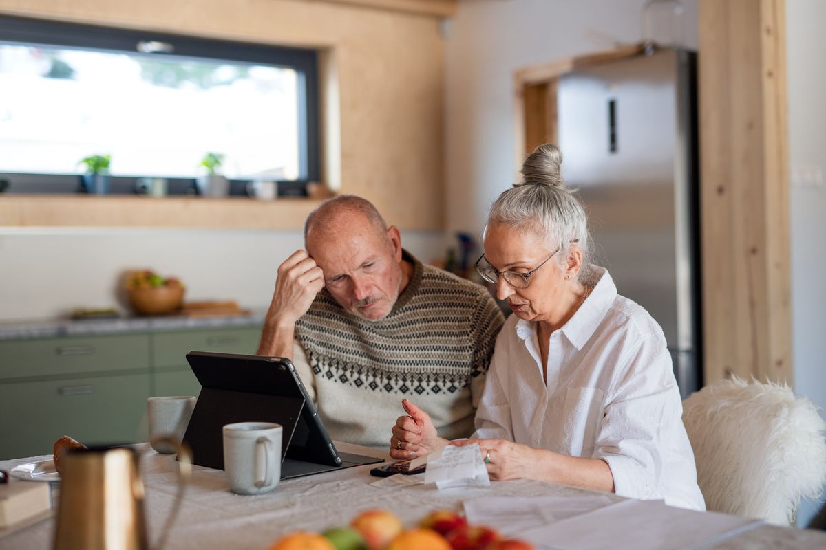 State pension age Britons look at finances