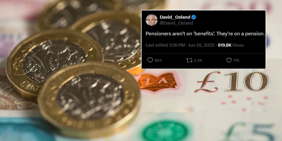 NextImg:State Pension row explodes as left-wing campaigners claim it's a 'benefit' just like PIP