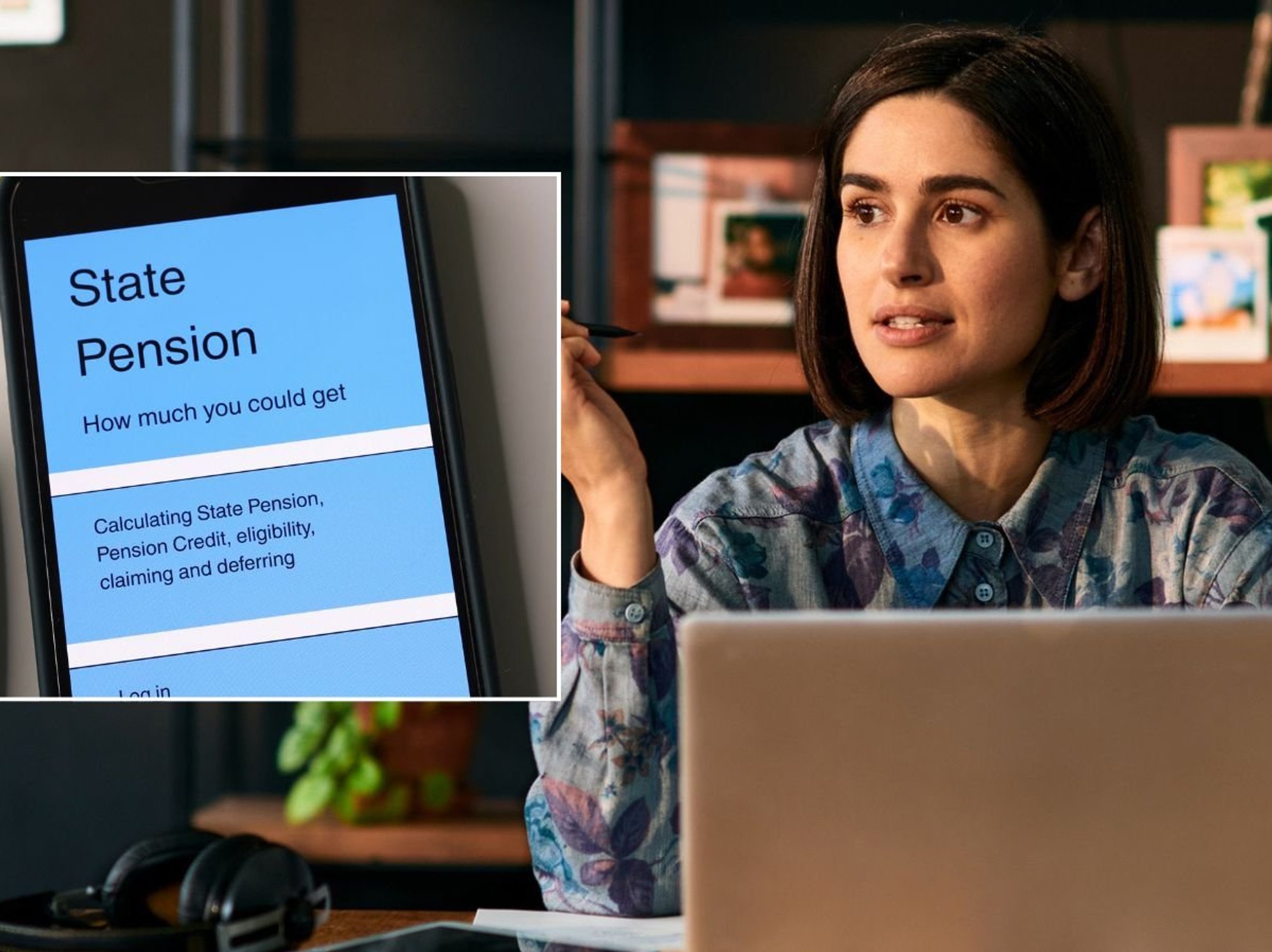 State pension young person