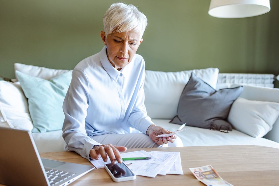 State pensioner looks at finances