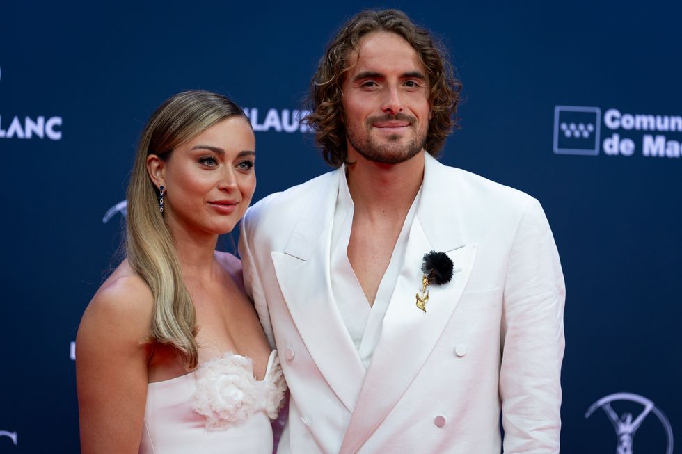 Stefanos Tsitsipas and Paula Badosa