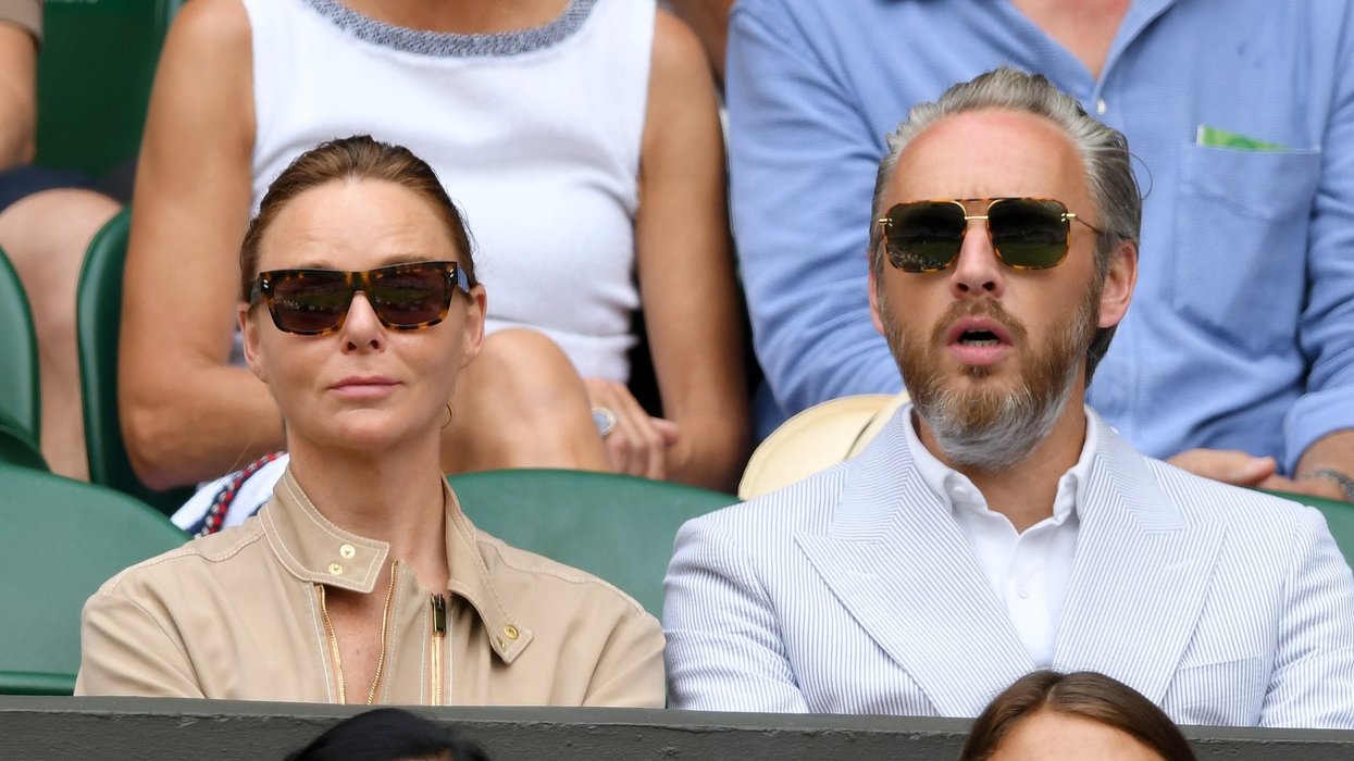Stella McCartney and Husband at Wimbledon