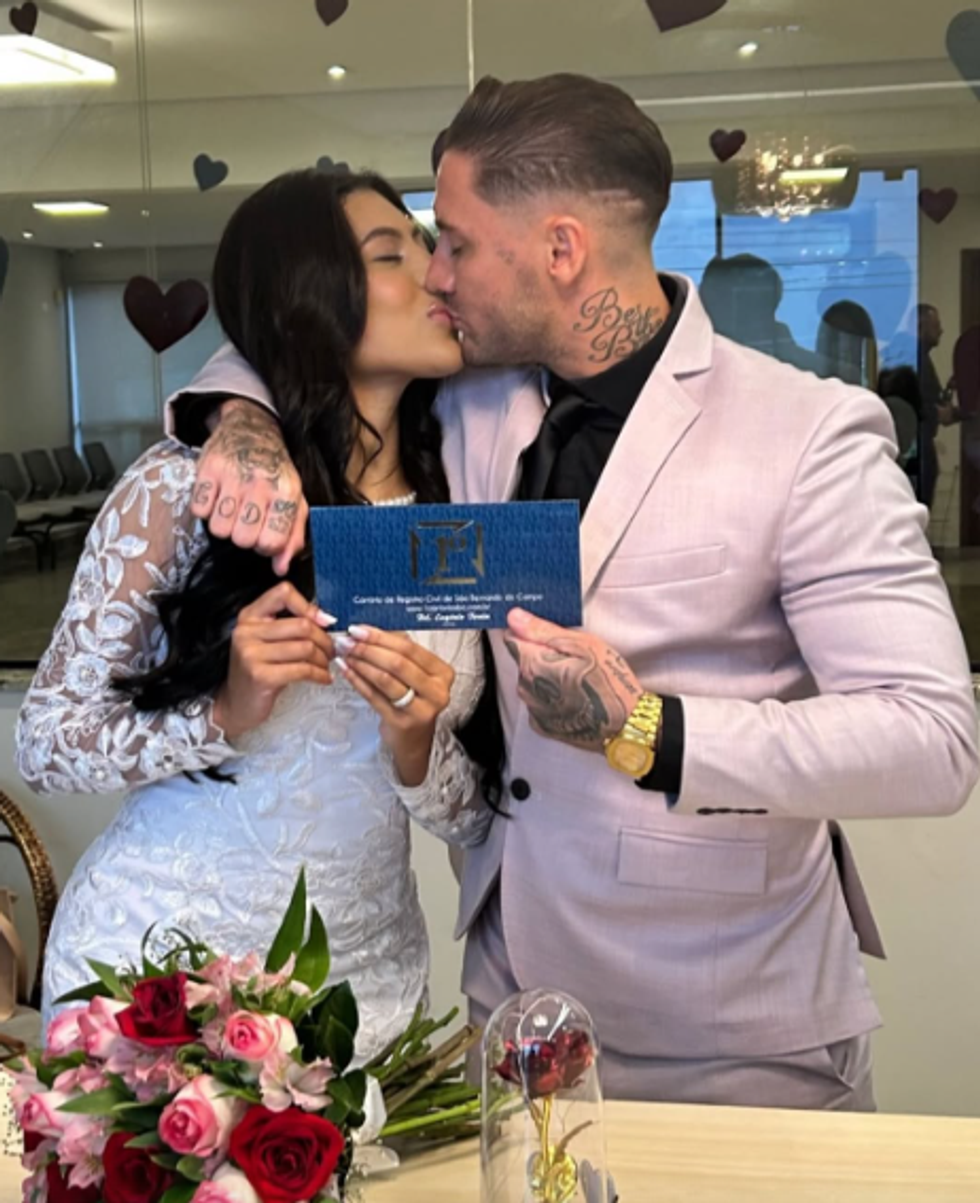 Stephen Bear and wife