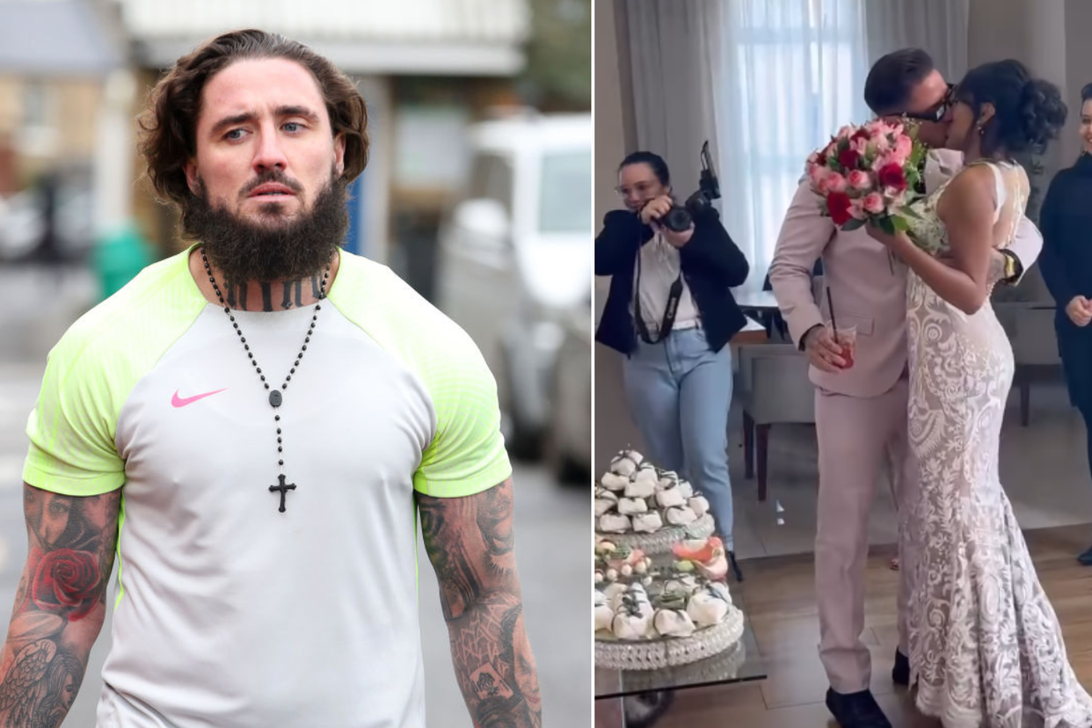 Stephen Bear and wife