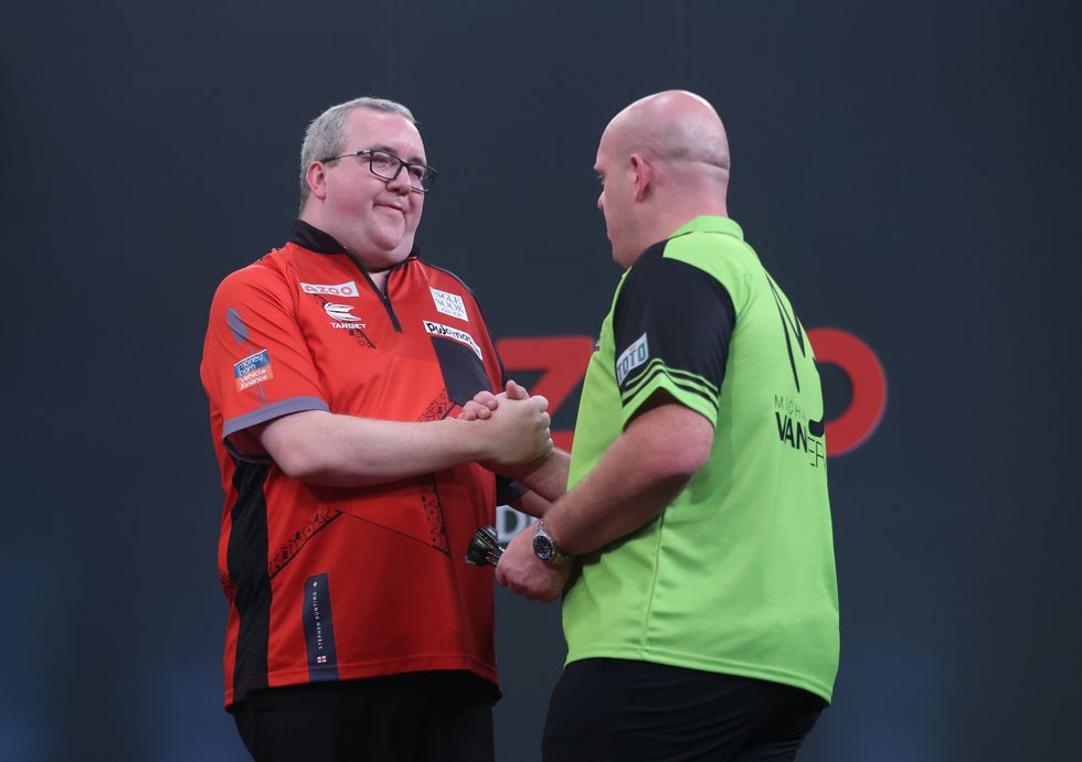 Stephen Bunting and Michael van Gerwen