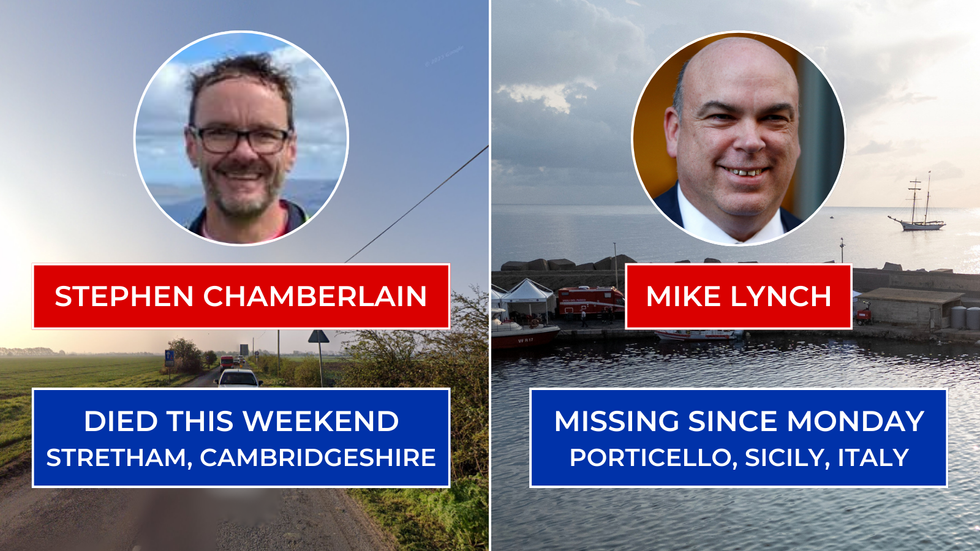 Stephen Chamberlain and Mike Lynch fact card