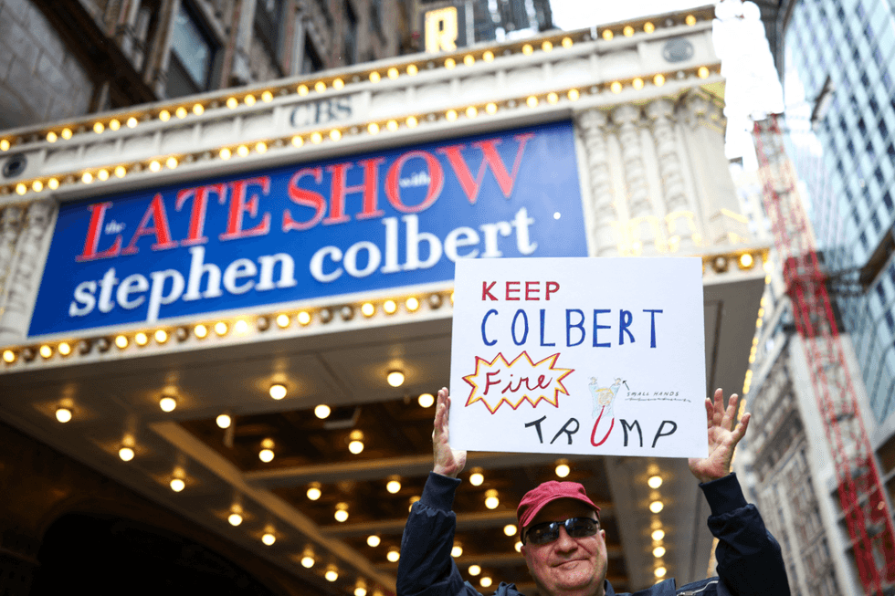 Stephen Colbert fans