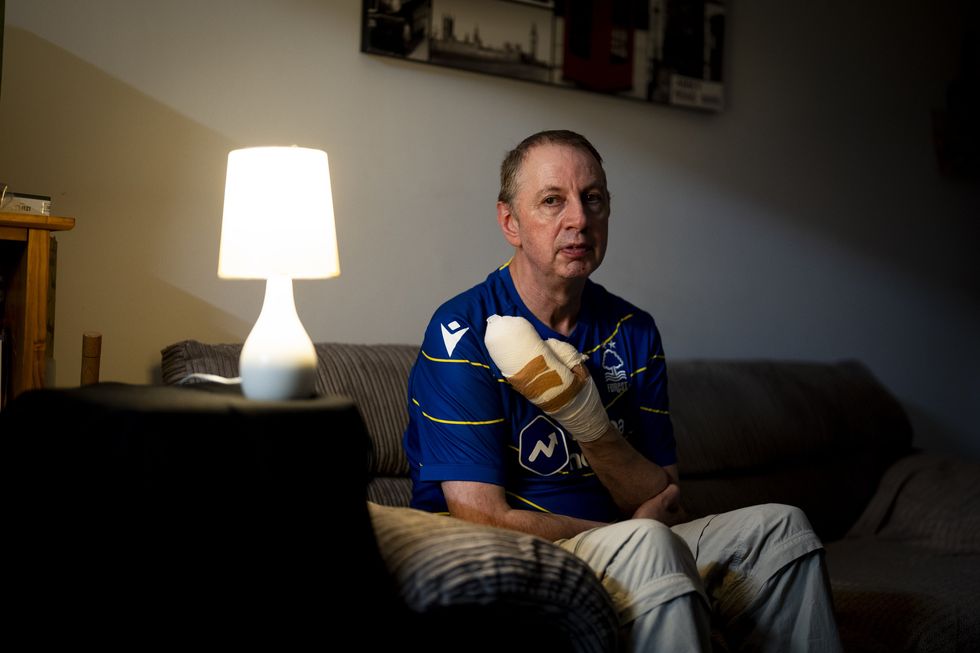 Stephen Crean insisted he was not the brave one, praising the train guards and police