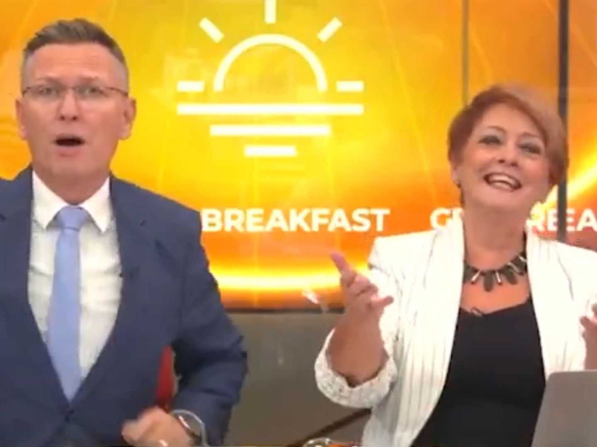 Stephen Dixon and Anne Diamond