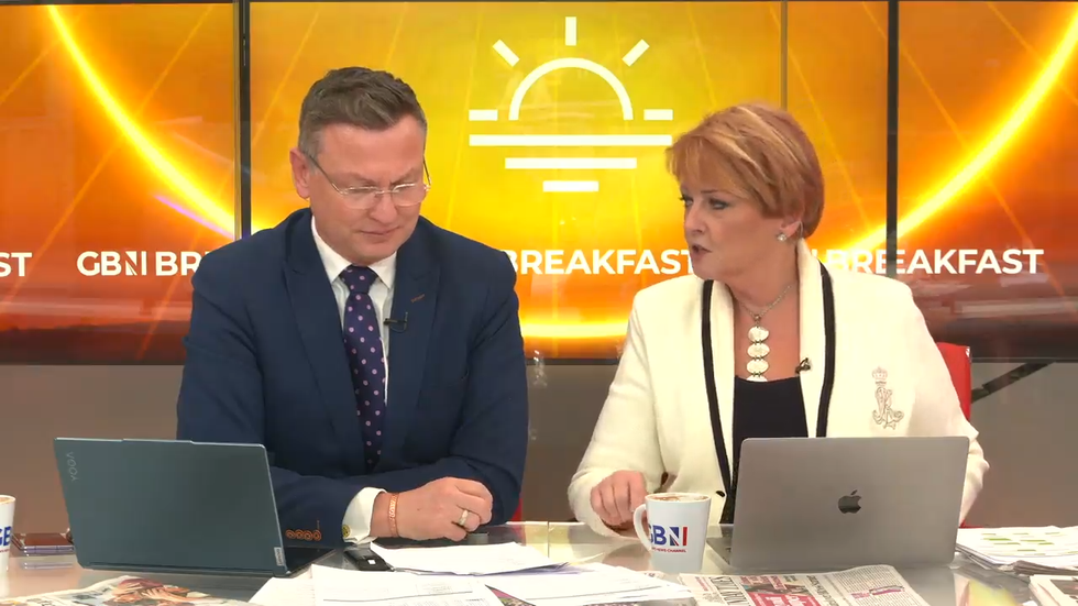 Stephen Dixon and Anne Diamond