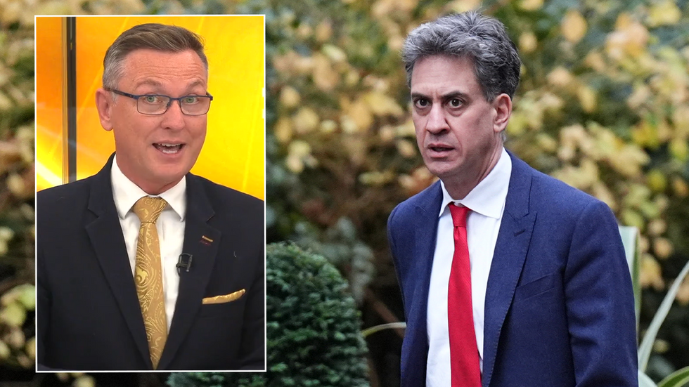 Stephen Dixon and Ed Miliband
